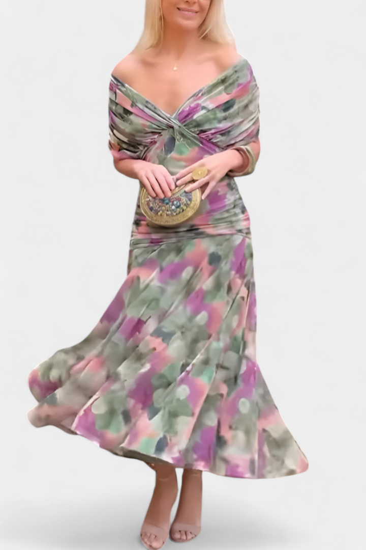Carina | Maxiklänning Off Shoulder Elegant