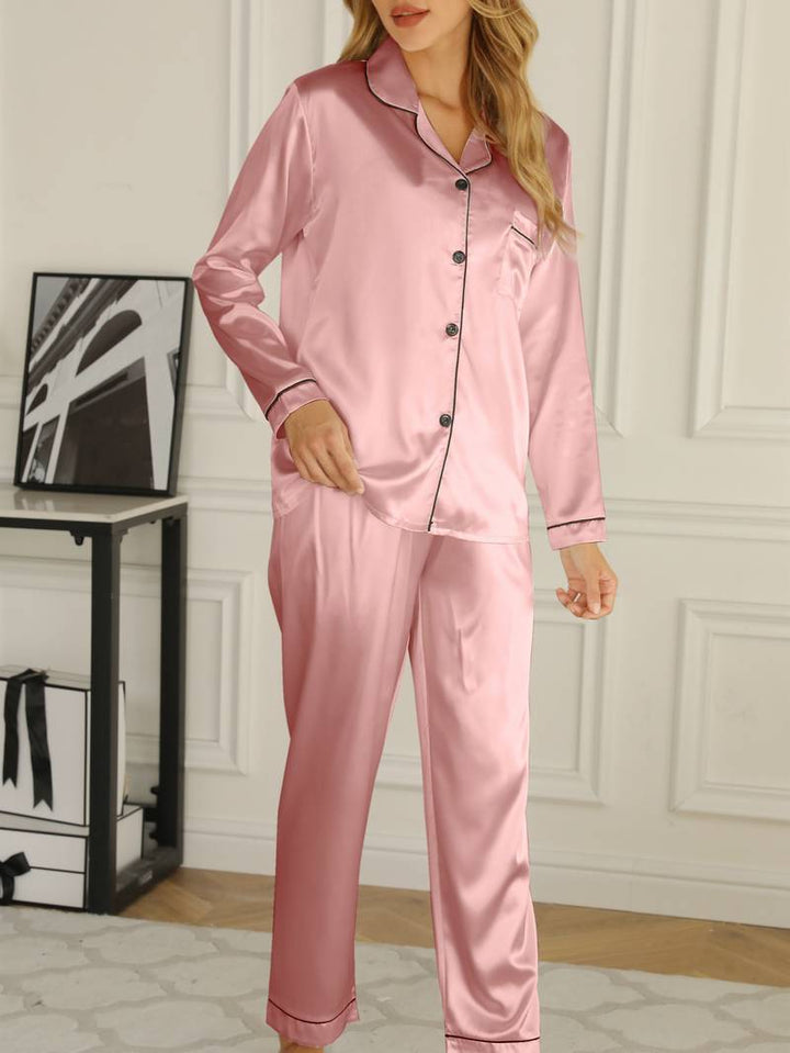 Petra | Pyjamas Dam Satin 2-Delad