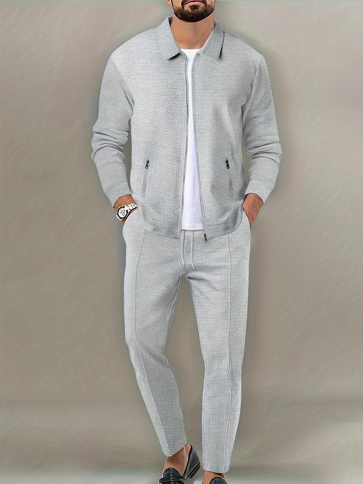 Lucas | Set Herr Jacka Byxor Dragkedja