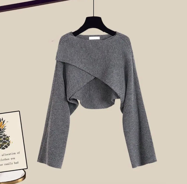 Jorunn | Set Dam Tredelat Långärmat Slim Fit