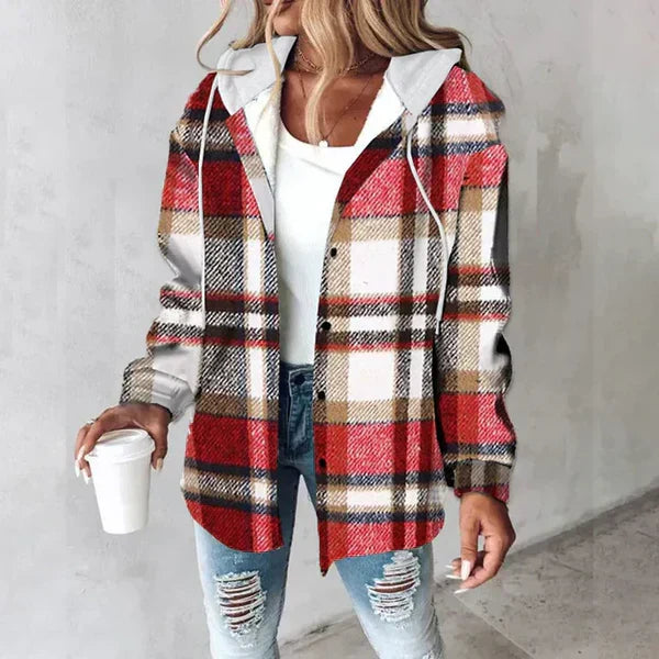 Hildur | Jacka Dam Mönstrad Relaxed Fit