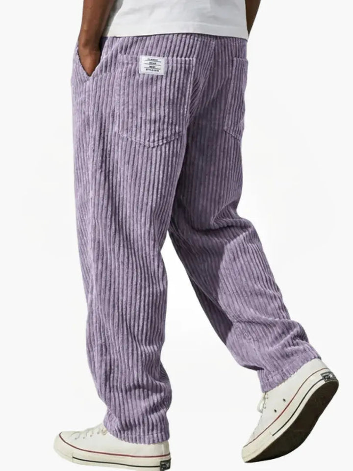 Ludvig | Manchesterbyxor Herr Relaxed Fit