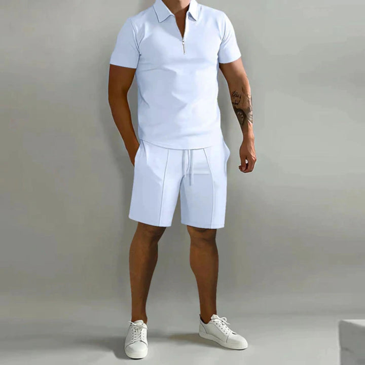 Stellan | Pikéset Herr Polo Och Shorts