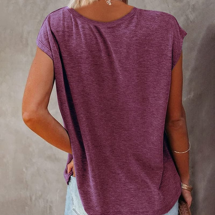 Elin | T-shirt Dam V-ringad