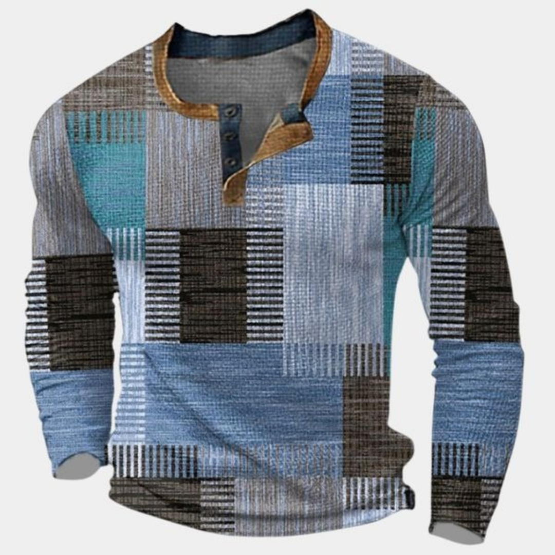 Eskil | SommarSkjorta Herr Retro Vintage Lätt