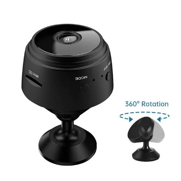 Trådlös Backkamera Med 720P Mörkerseende Och Magnetiskt 360° Fäste