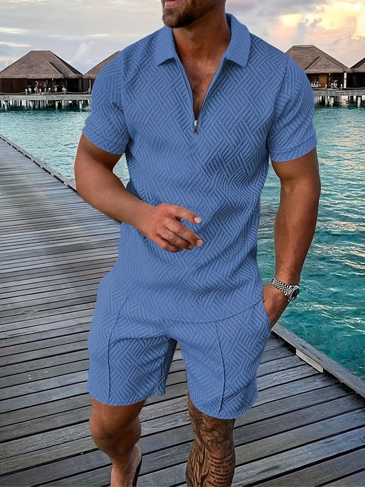 Logan | Herrset Med Skjorta Och Shorts