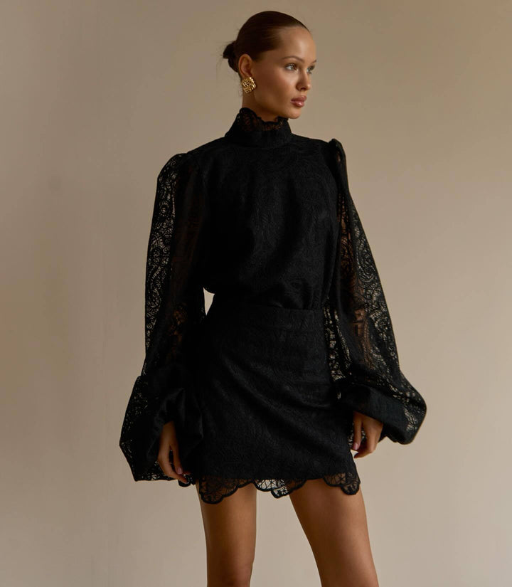 Genevieve | Spetsset Dam Topp Och Kjol