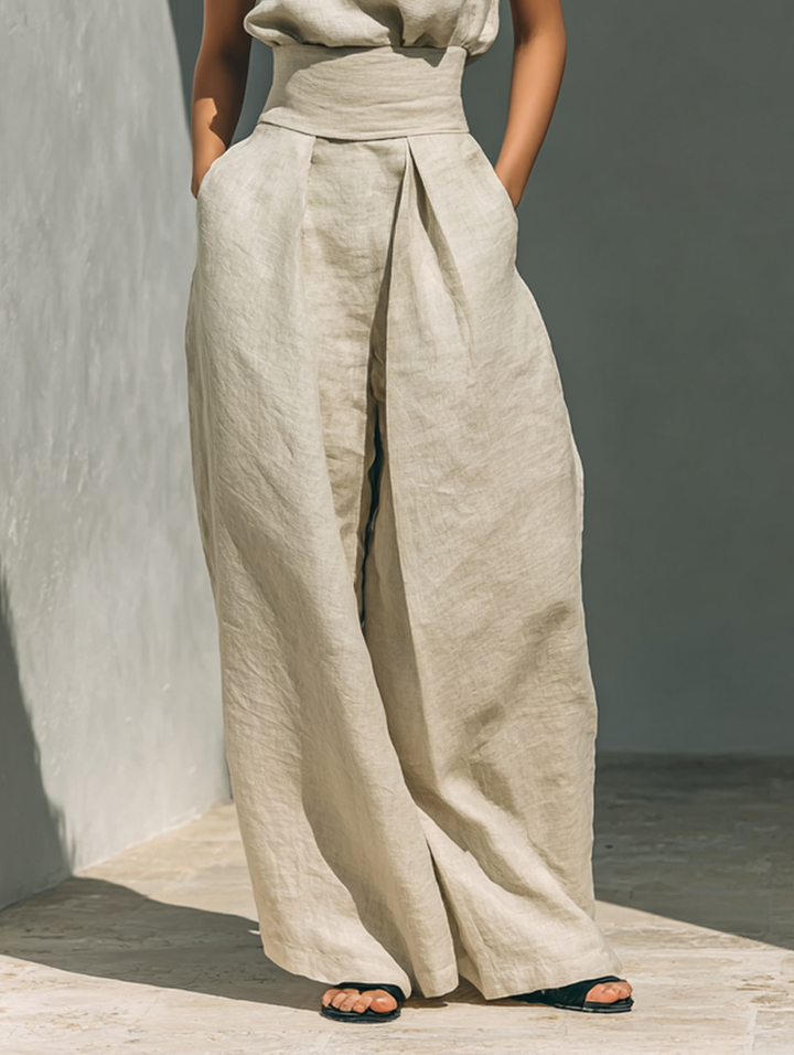 Britta | Set Dam Vida Byxor Minimalistisk