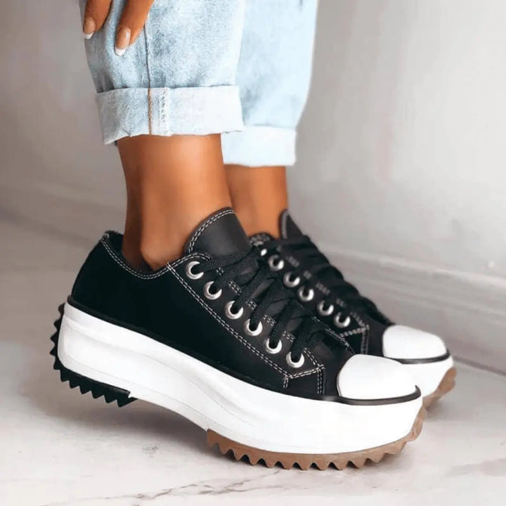 Wilma | Sneakers Dam Plattform Tjocksulad