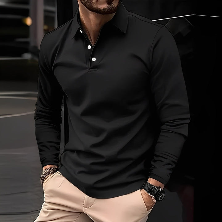 Deacon | Pikétröja Herr Lång Ärm