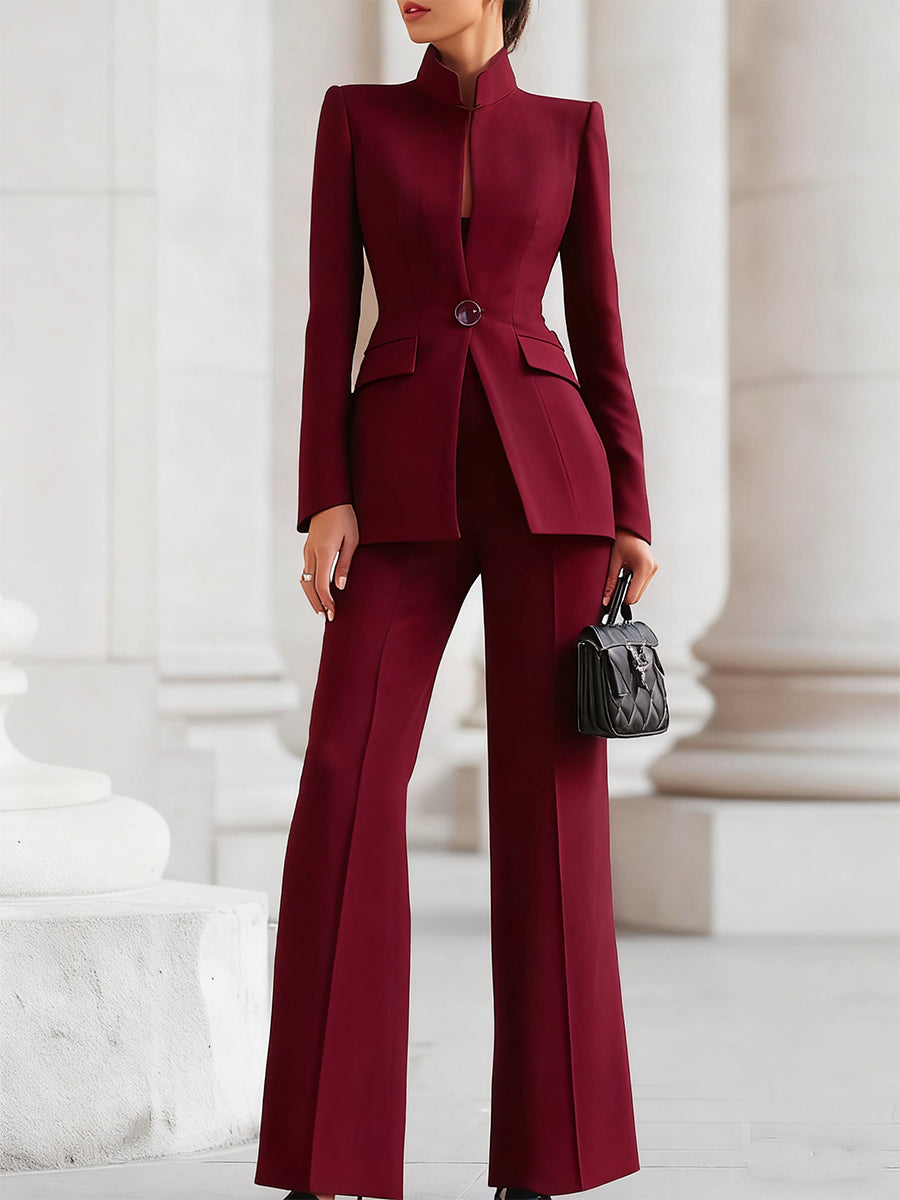 Elina | Kostym Dam Blazer Och Byxor
