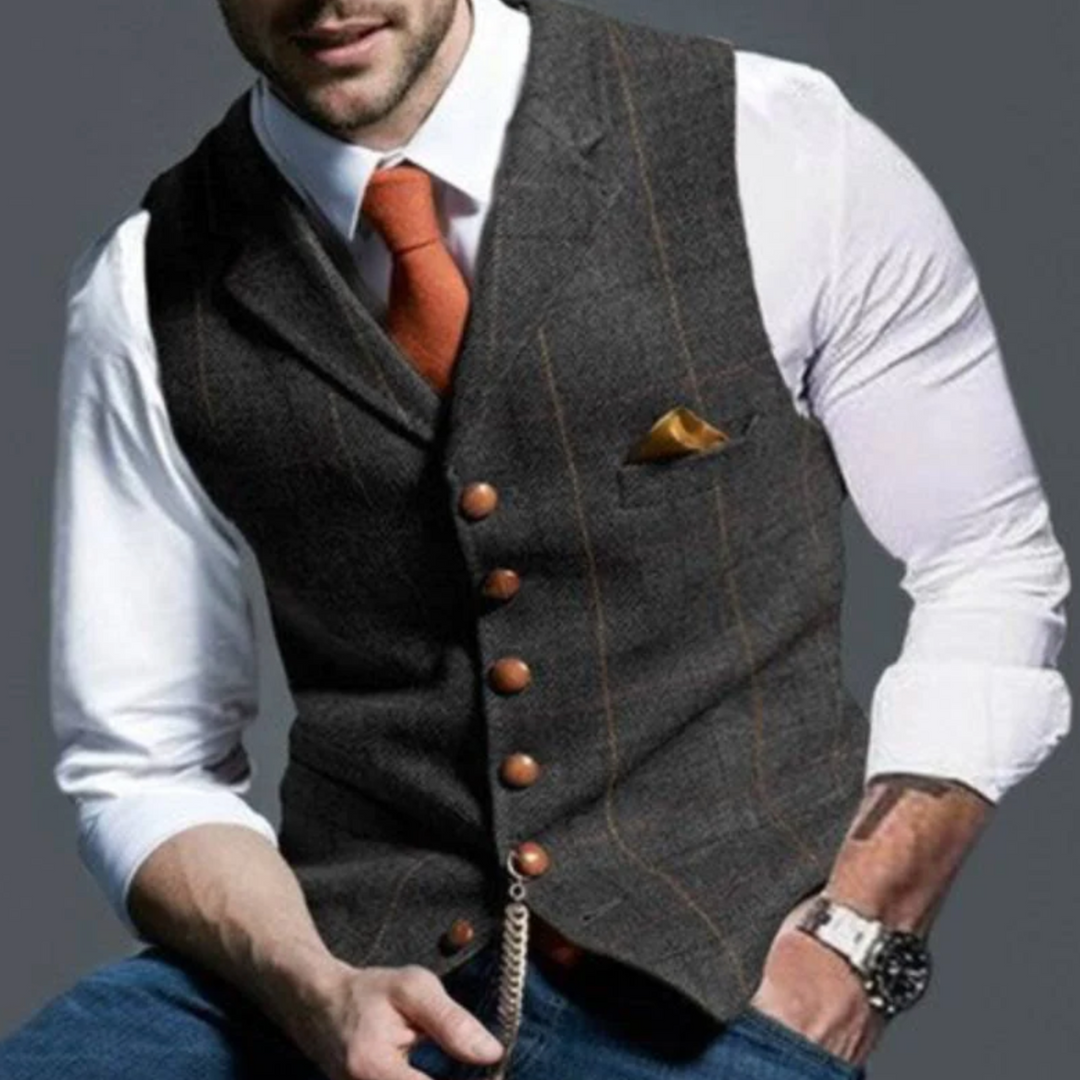 Henrik | Kostymväst Herr Slim Fit