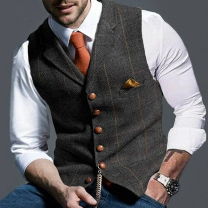 Henrik | Kostymväst Herr Slim Fit