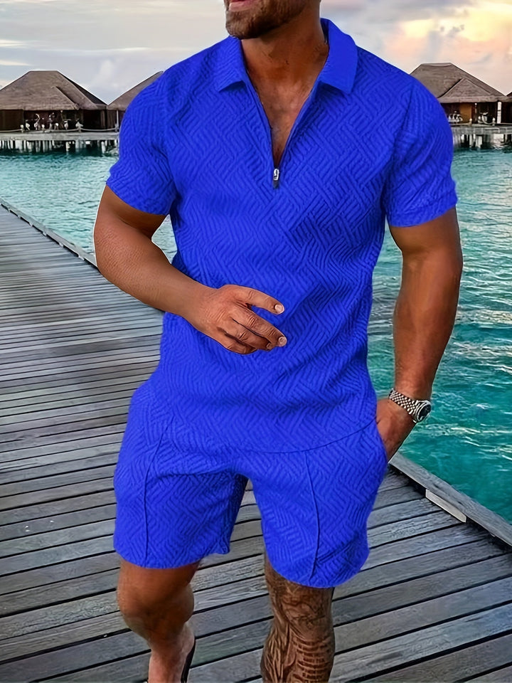 Logan | Herrset Med Skjorta Och Shorts