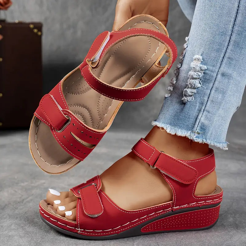 Gunilla | Sandaler Dam Ortopediska Kilklack