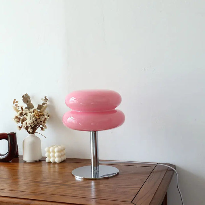Bauhausinspirerad Bordslampa Med Dimbar LED Och Sladdlös Design