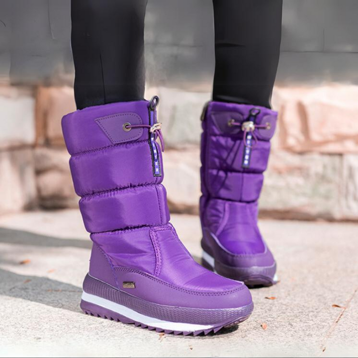 Melanie | Vinterboots Dam Vattentäta Fuskpälsfodrade Zip