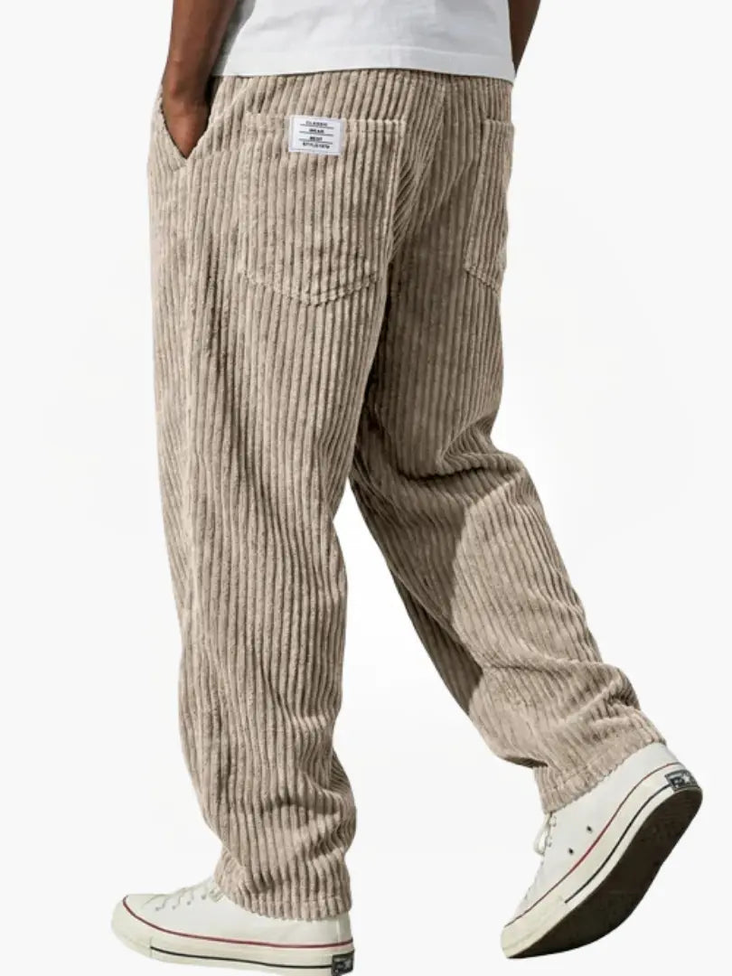 Ludvig | Manchesterbyxor Herr Relaxed Fit