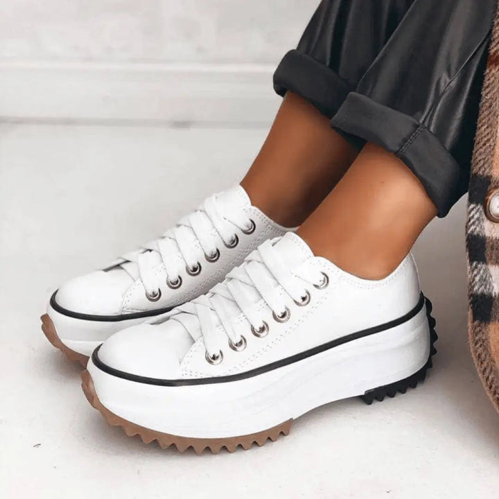 Wilma | Sneakers Dam Plattform Tjocksulad