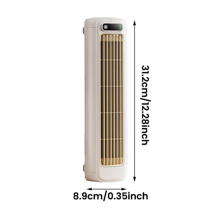 Bärbar Uppladdningsbar Luftkylare Med Bladlös Design Och Upp Till 12 Timmars Batteritid