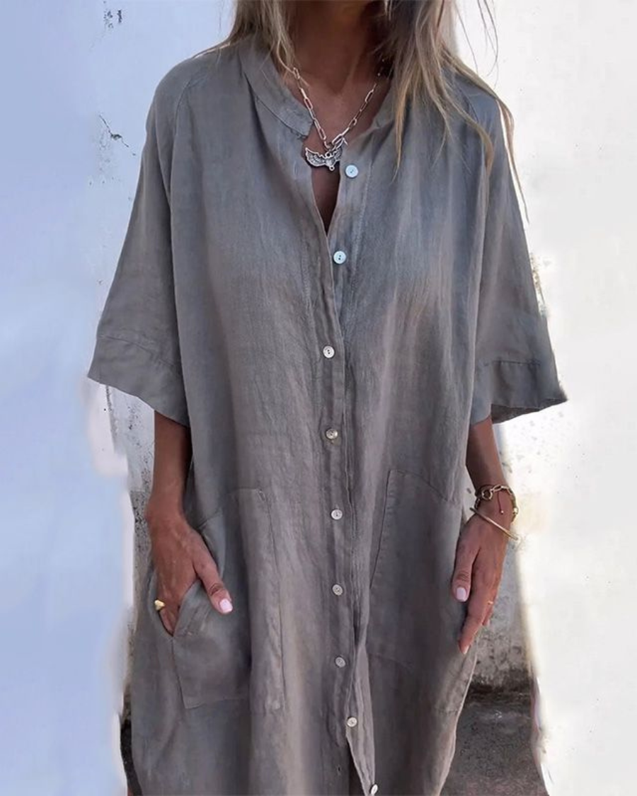 Majken | Skjortklänning Dam Boho