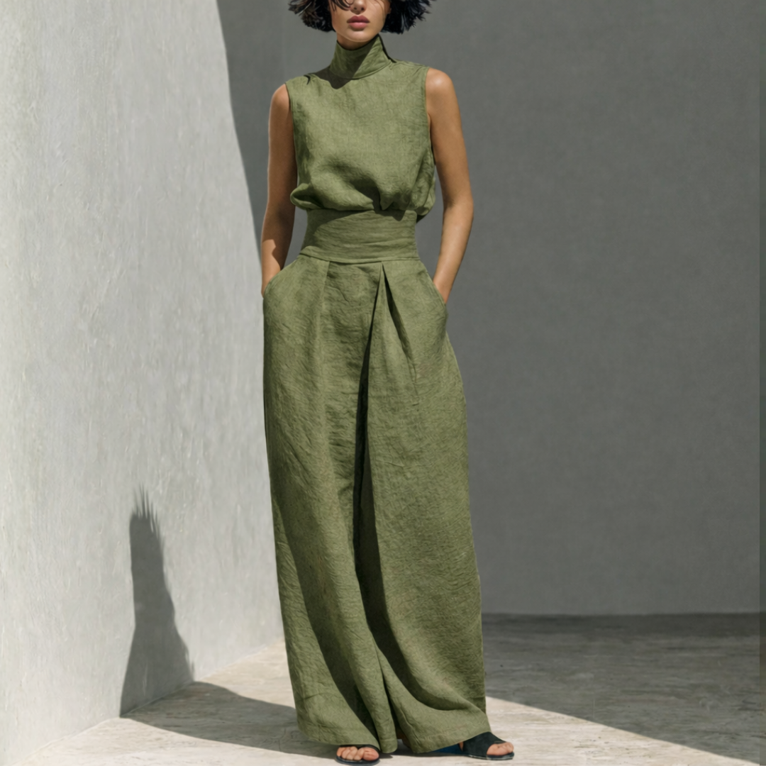 Britta | Set Dam Vida Byxor Minimalistisk