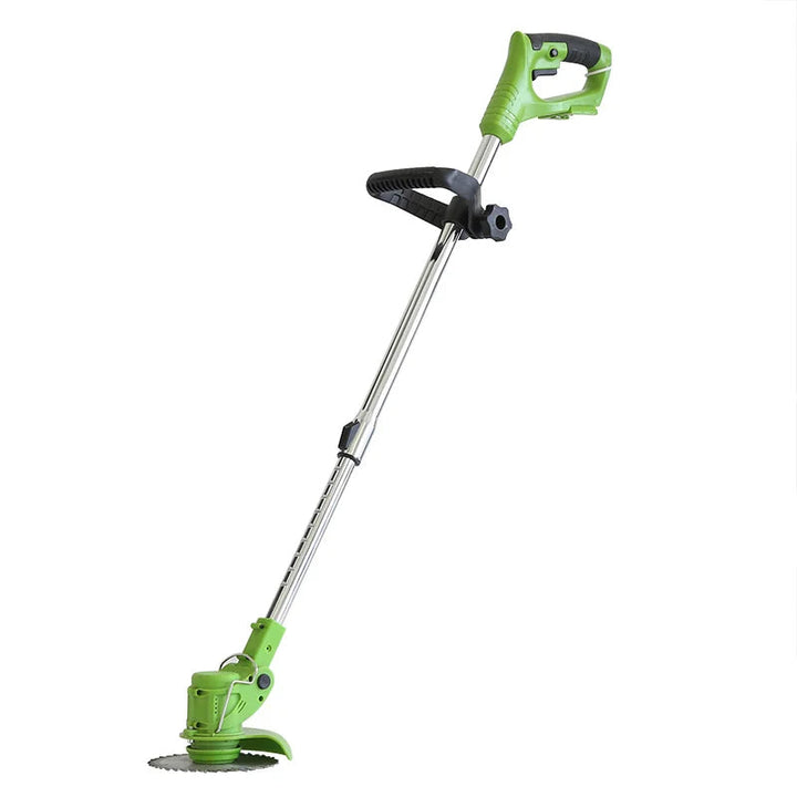 24V Batteridriven Grästrimmer 4-i-1 Med Teleskopskaft Och Hjul