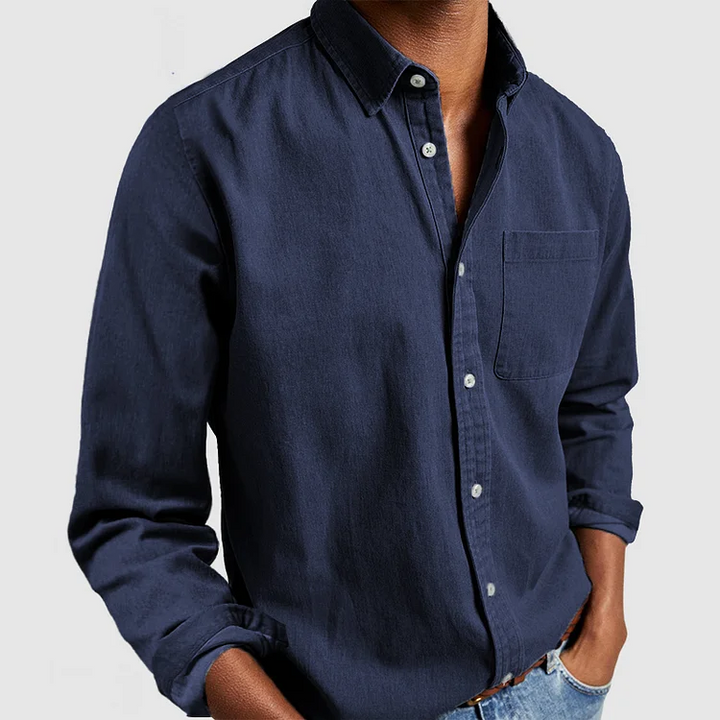 Rune | Skjorta Herr Business Casual Långärmad