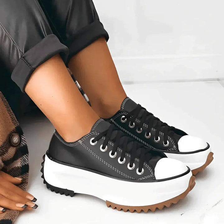 Wilma | Sneakers Dam Plattform Tjocksulad