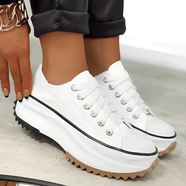 Wilma | Sneakers Dam Plattform Tjocksulad