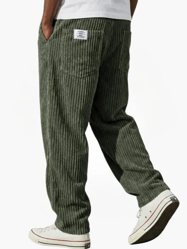Ludvig | Manchesterbyxor Herr Relaxed Fit