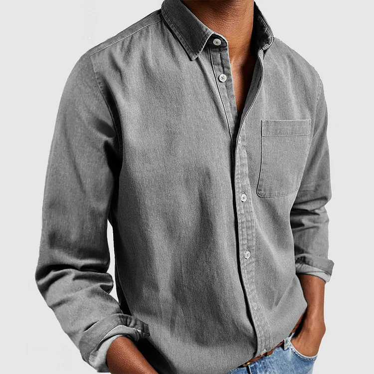 Rune | Skjorta Herr Business Casual Långärmad
