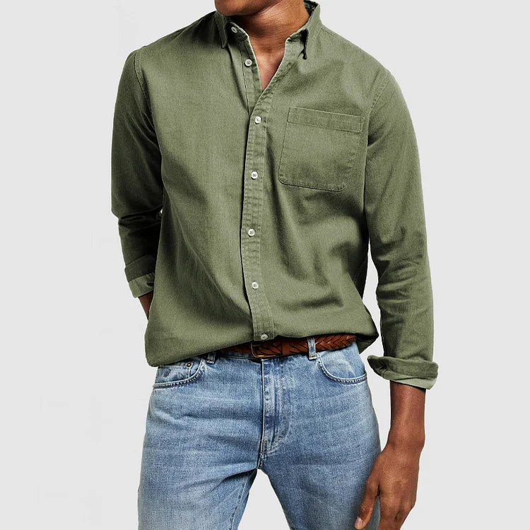 Rune | Skjorta Herr Business Casual Långärmad