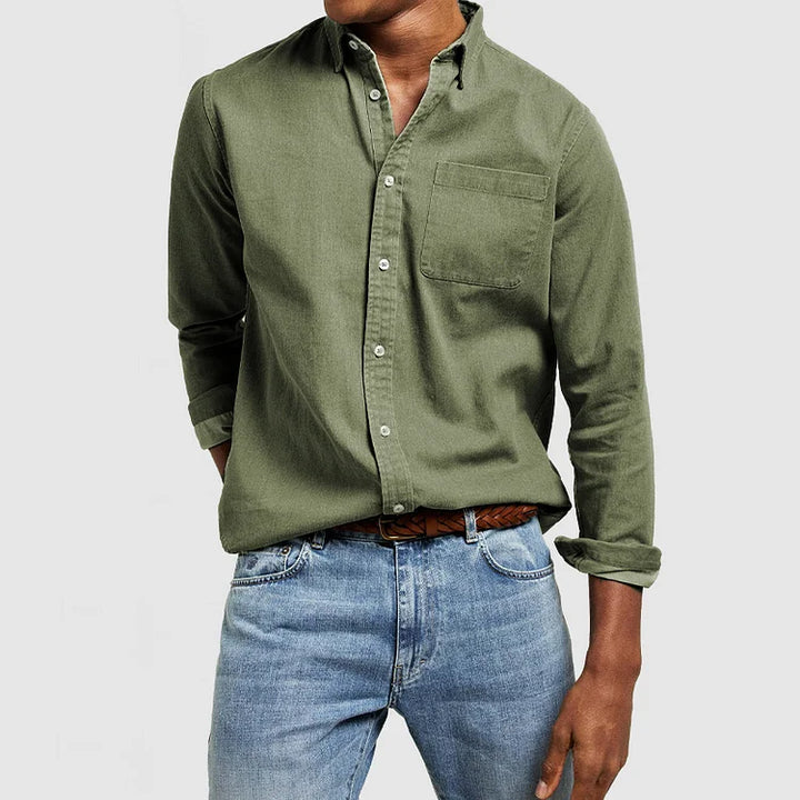 Rune | Skjorta Herr Business Casual Långärmad