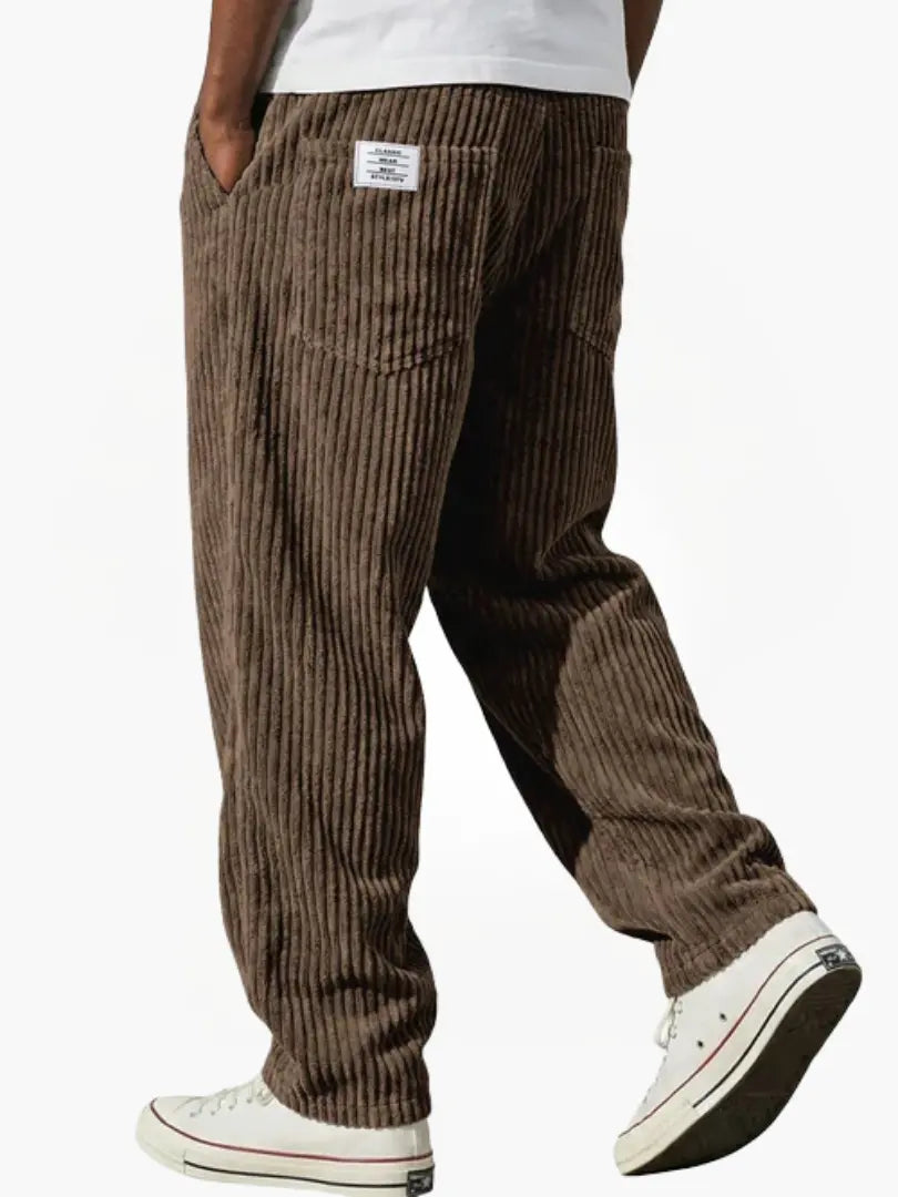 Ludvig | Manchesterbyxor Herr Relaxed Fit