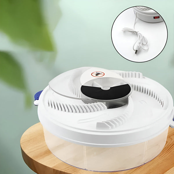 Effektiv USB-Driven Flugfälla – Kemikaliefri Lösning För Inomhusbruk