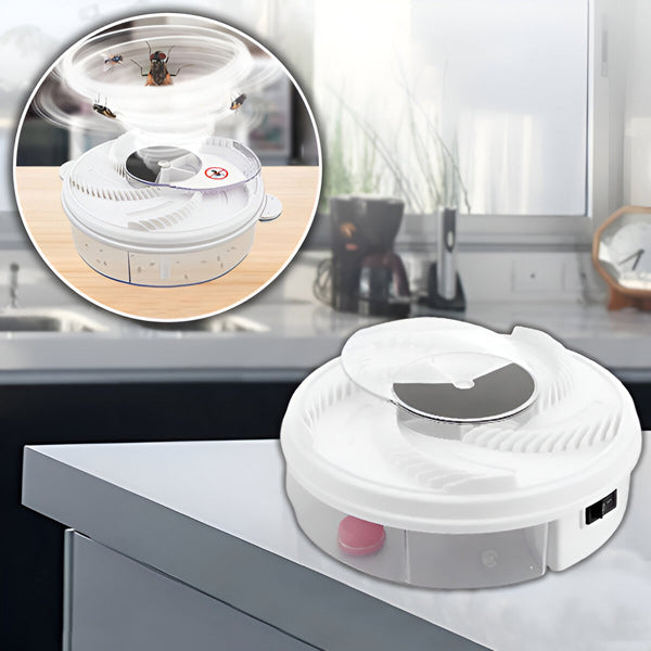 Effektiv USB-Driven Flugfälla – Kemikaliefri Lösning För Inomhusbruk