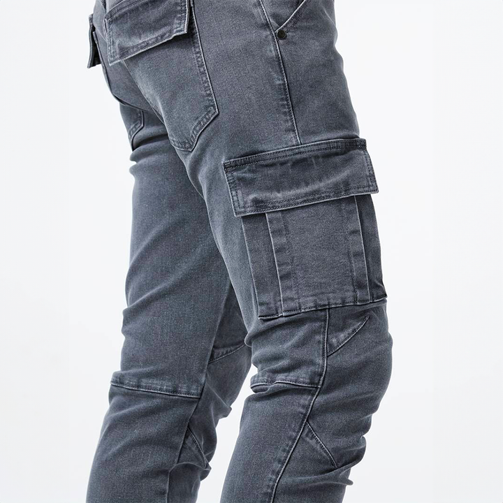 Åke | Cargojeans Stretch Funktionella Fickor