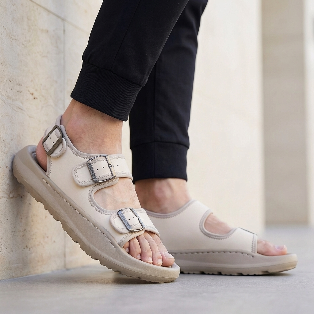 Arne | Sandaler Herr Ortopediska Bred Passform