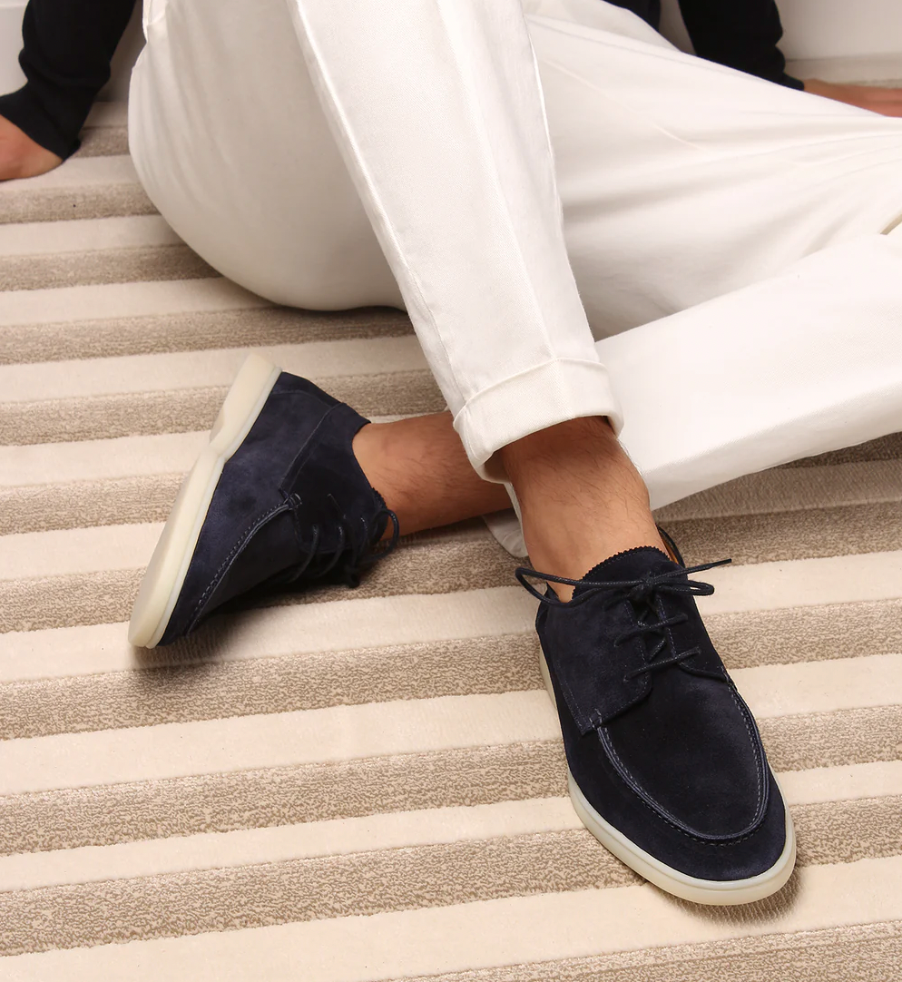 Anton | Loafers Herr Med Snörning