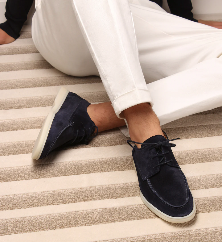Anton | Loafers Herr Med Snörning