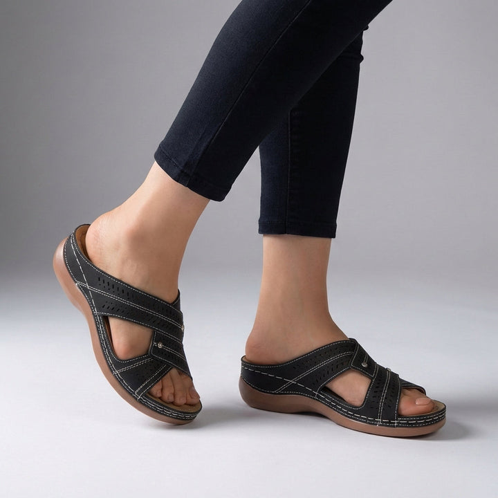 Aina | Sandaler Dam Ortopediska Kilklack