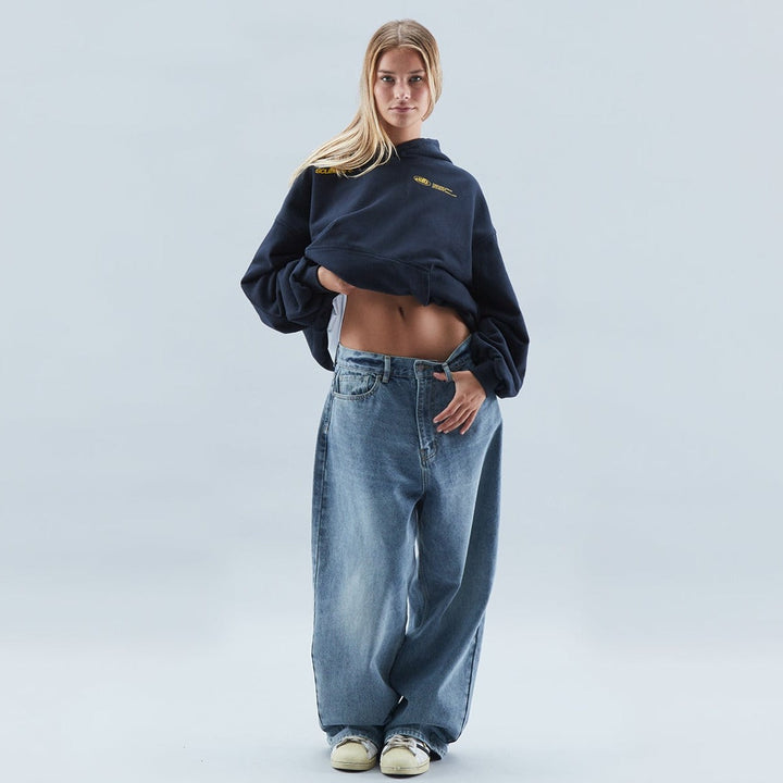 Hoodie Unisex Klassisk Huva