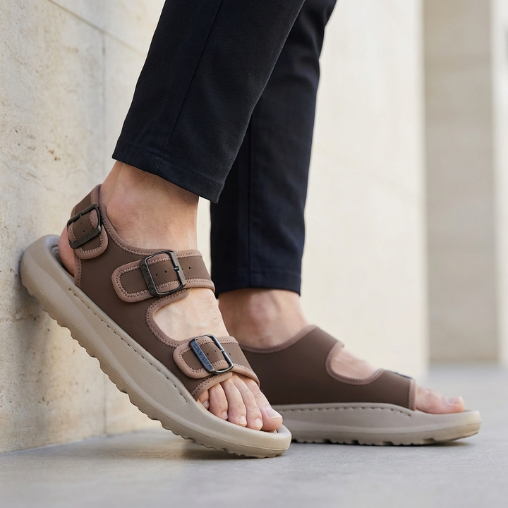 Arne | Sandaler Herr Ortopediska Bred Passform