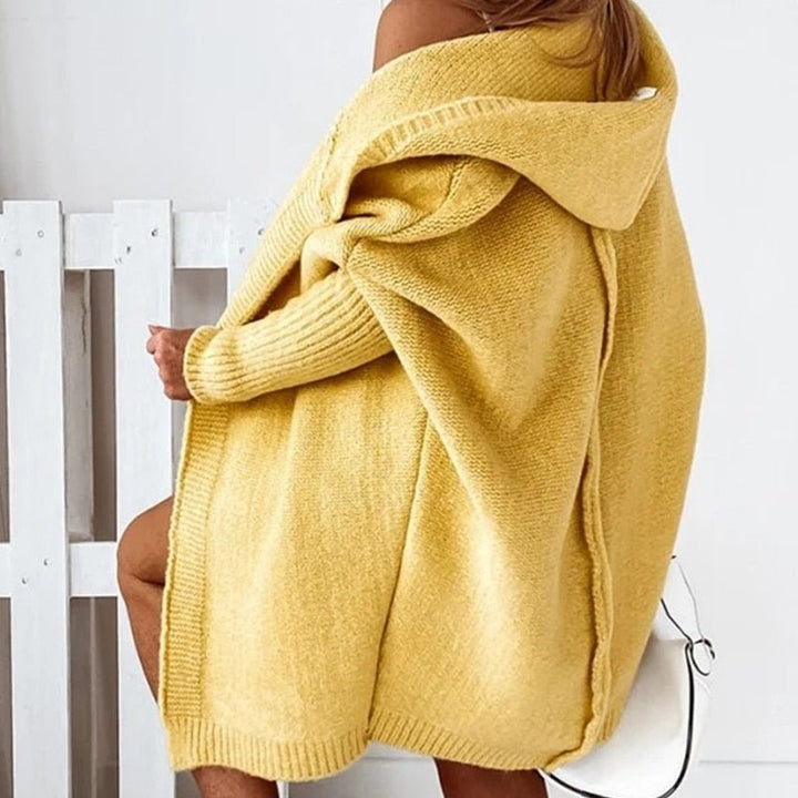 Freja | Stickad Tröja Dam Oversized