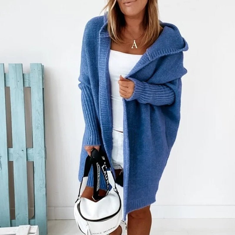 Freja | Stickad Tröja Dam Oversized