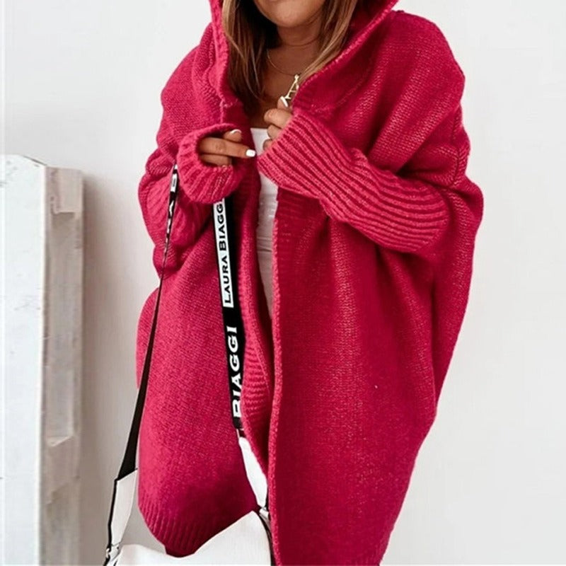 Freja | Stickad Tröja Dam Oversized