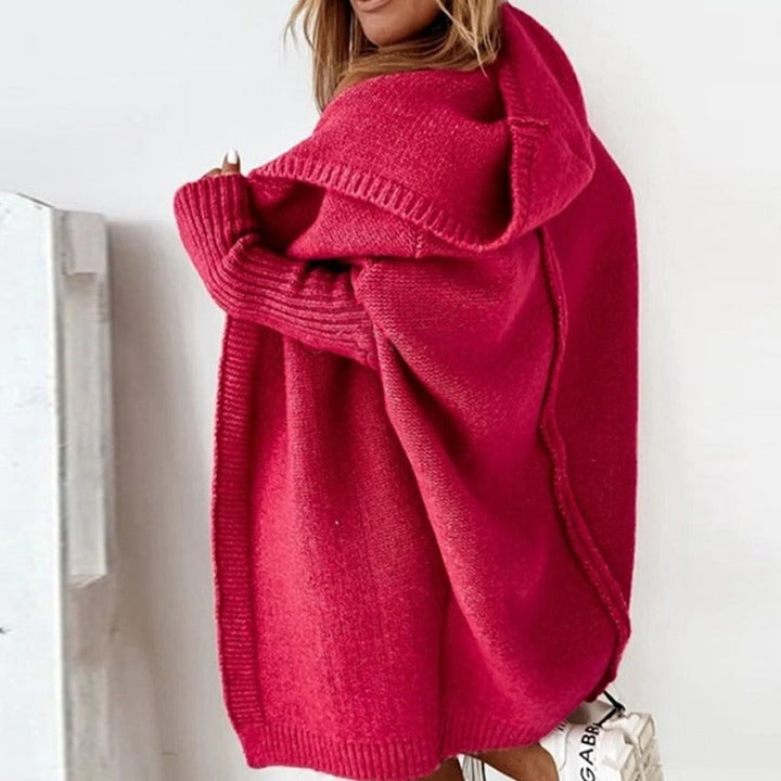 Freja | Stickad Tröja Dam Oversized