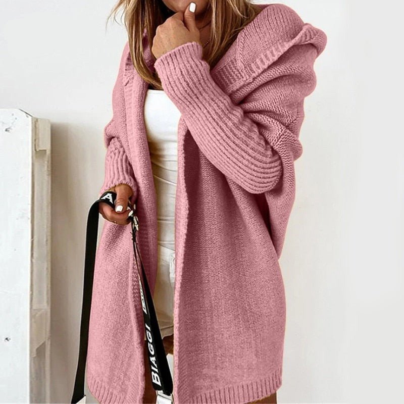 Freja | Stickad Tröja Dam Oversized